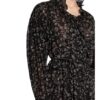ISABEL MARANT ÉTOILE Maelys Wickelkleid Damen, Schwarz