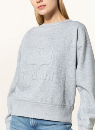ISABEL MARANT ÉTOILE Mobyli Sweatshirt Damen, Grau