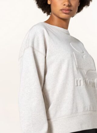 ISABEL MARANT ÉTOILE Mobyli Sweatshirt Damen, Weiß