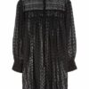 ISABEL MARANT ÉTOILE Spitzenkleid Damen, Schwarz