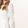 IVY & OAK Mirna Spitzenkleid Damen, Weiß