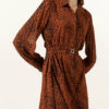 InWear Barbel Hemdblusenkleid Damen, Rot