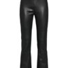 InWear Cedar 7/8-Lederhose Damen, Schwarz