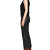 InWear Cedar 7/8-Lederhose Damen, Schwarz