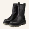 Inuovo Chelsea Boots Damen, Schwarz
