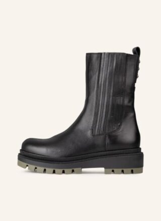 Inuovo Chelsea Boots Damen, Schwarz