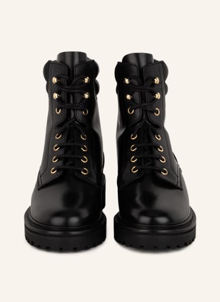 Isabel marant Campa Schnürboots Damen, Schwarz Isabel marant Campa Schnürboots Damen, Schwarz