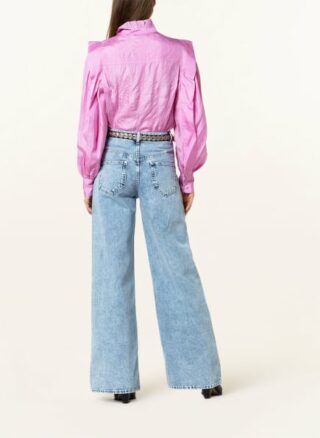 Isabel marant Chandra Seidenbluse Damen, Pink
