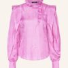 Isabel marant Chandra Seidenbluse Damen, Pink