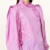 Isabel marant Chandra Seidenbluse Damen, Pink