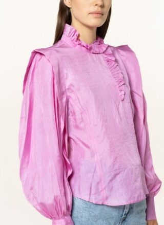 Isabel marant Chandra Seidenbluse Damen, Pink