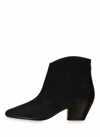 Isabel marant Dacken Biker Boots Damen, Schwarz