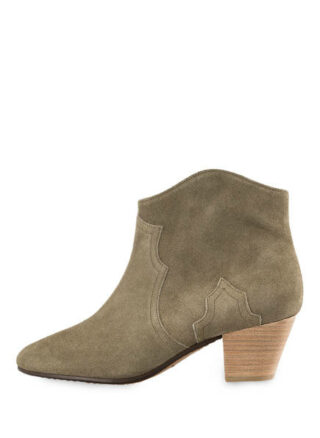 Isabel marant Dicker Cowboy Boots Damen, Beige