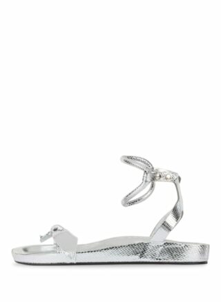 Isabel marant Efita Riemchensandalen Damen, Silber