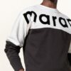 Isabel marant Howley Sweatshirt Herren, Schwarz
