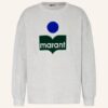 Isabel marant Menyiri Sweatshirt Herren, Grau