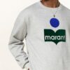 Isabel marant Menyiri Sweatshirt Herren, Grau