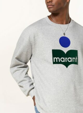 Isabel marant Menyiri Sweatshirt Herren, Grau