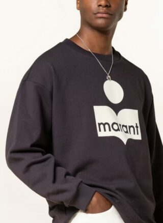 Isabel marant Menyiri Sweatshirt Herren, Schwarz