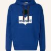 Isabel marant Miley Oversized-Hoodie Herren, Blau