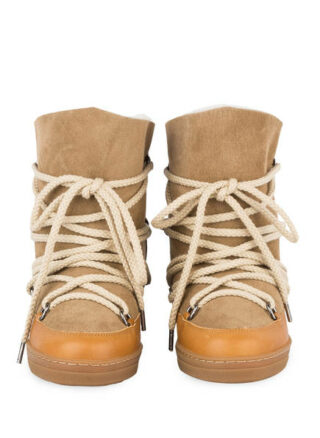 Isabel marant Nowles Schnürstiefeletten Damen, Braun