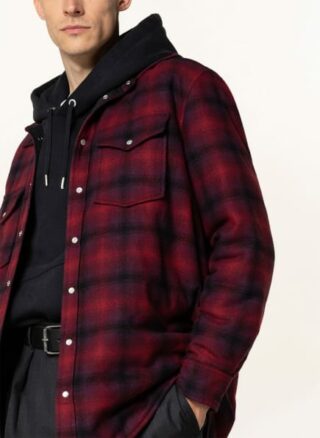 Isabel marant Ruddy Overshirt Herren, Rot