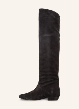 Isabel marant Seelys Overknee-Stiefel Damen, Schwarz