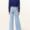 Isabel marant Tanalki Hemdbluse Damen, Blau
