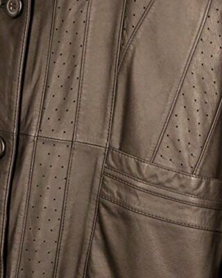 JCC Ik48 Ledermantel Damen, Braun