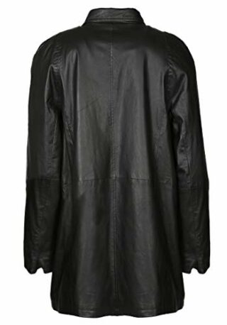 JCC Ik49-2 Ledermantel Damen, Schwarz
