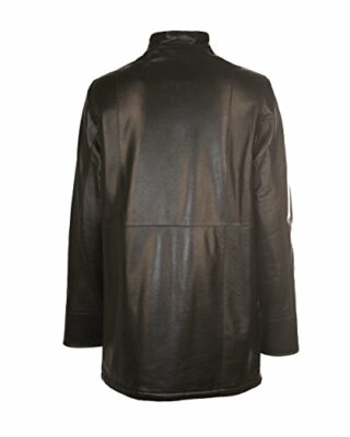 JCC Liere Ledermantel Damen, Schwarz