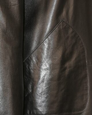 JCC Liere Ledermantel Damen, Schwarz
