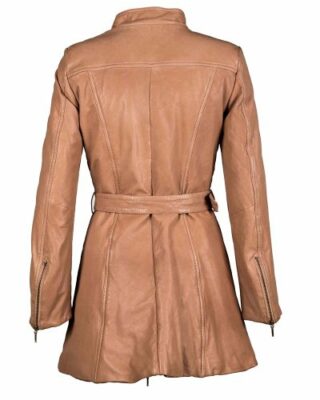 JCC Lm/69/2/Y Ledermantel Damen, Beige
