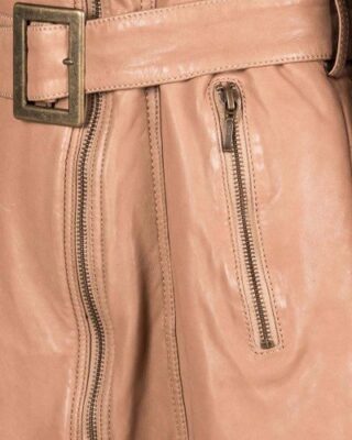 JCC Lm/69/2/Y Ledermantel Damen, Beige