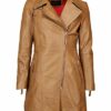JCC Mpj-380 Ledermantel Damen, Braun