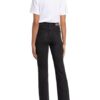 JEANERICA Slim Fit Straight Leg Jeans Damen, Schwarz