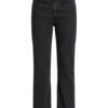 JEANERICA Slim Fit Straight Leg Jeans Damen, Schwarz