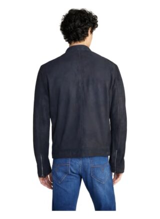 JOOP! JEANS Claas Lederjacke Herren, Blau