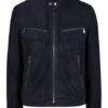 JOOP! JEANS Claas Lederjacke Herren, Blau