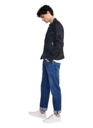 JOOP! JEANS Claas Lederjacke Herren, Blau