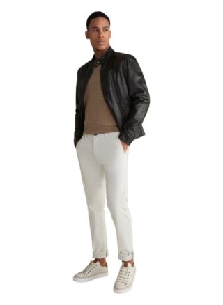 JOOP! JEANS Cleary Lederjacke Herren, Schwarz