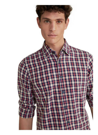 JOOP! JEANS Hanson Casual-Hemd Herren, Rot