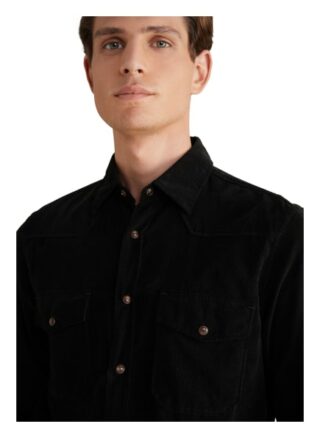 JOOP! JEANS Henrik Casual-Hemd Herren, Schwarz