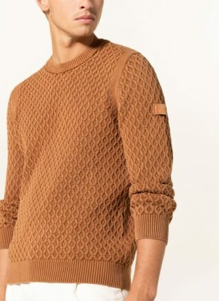 JOOP! JEANS Hilbert Pullover Herren, Braun