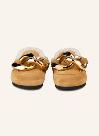 JW ANDERSON Chain Pantoletten Damen, Beige