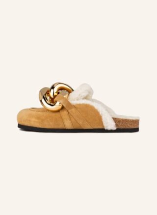 JW ANDERSON Chain Pantoletten Damen, Beige