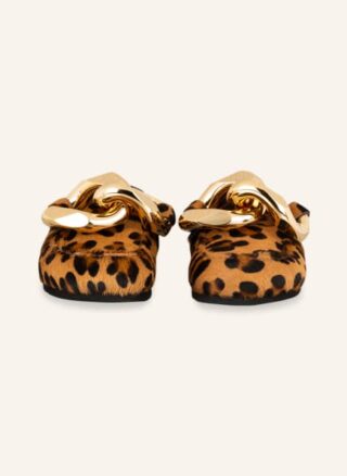 JW ANDERSON Chain Pantoletten Damen, Braun