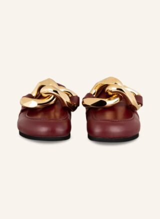 JW ANDERSON Chain Pantoletten Damen, Rot