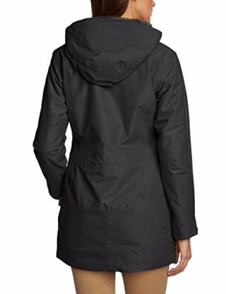 Jack Wolfskin 5th Avenue Parka Damen, Schwarz