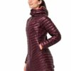 Jack Wolfskin Atmosphere Steppmantel Damen, Rot